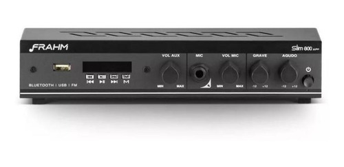 Imagem 3 de 4 de Amplificador Receiver Frahm Slim 800 App