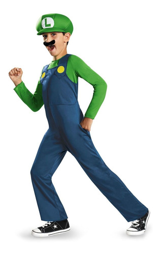 Disfraz De Luigi De Nintendo Super Mario Bros