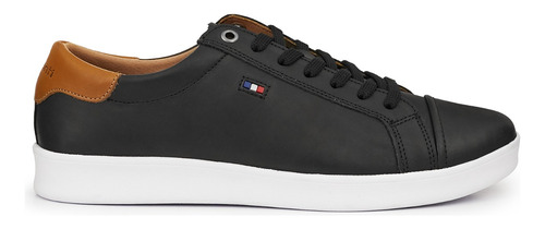 Zapatilla Hombre Cuero Urbana Vestir Casual Briganti Sneaker