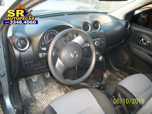 Sucata Nissan March S 1.6 16v Flex Fuel 2012 Motor Peças