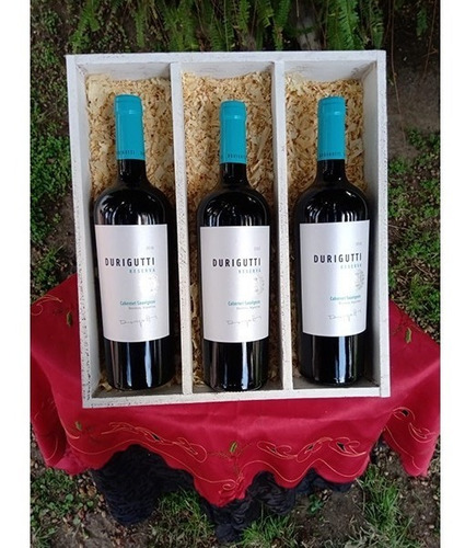 Kit Felices Fiestas Vinos Durigutti-cajax3 Vinos R C Sauvig