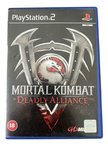 Jogo Mortal Kombat Deadly Alliance Ps2 Original Europeu
