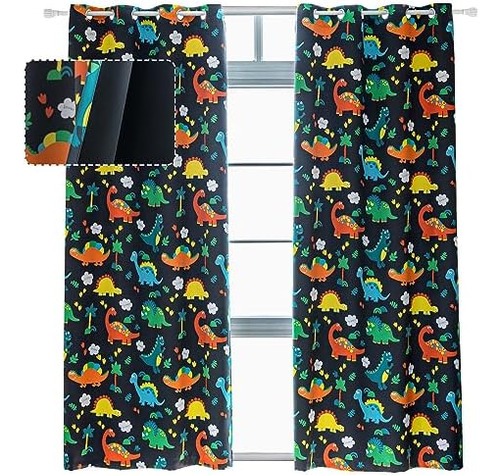 Cortinas Infantiles Para Dormitorio, 2 Paneles, Cortinas Opa