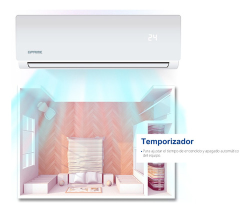 Aire Acondicionado Minisplit Prime 12000 Btu Frio Calor 220v