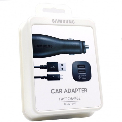  Cargador Samsung Original Para Auto + Cable Samsus6 ,s7 Edg