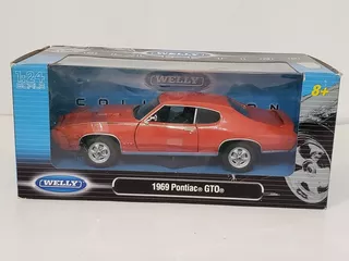 Auto 1969 Pontiac Gto - Esc 1:24 Welly