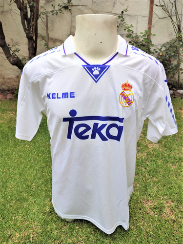 Jersey Real Madrid Retro 96 Local Blanca Merengues