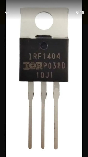 Imagem 6 de 6 de Kit 15 Pçs Irf1404 Original Taramps Com Nota Fiscal