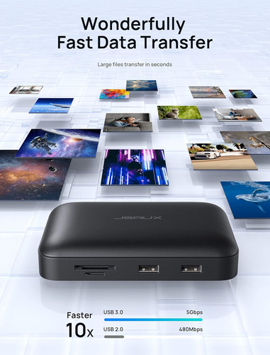 Estación De Acoplamiento, Jsaux Omniasis 7-in-1 Usb C Hub Co