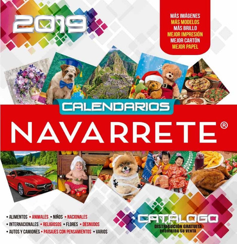 Imagen 1 de 6 de Calendarios Navarrete 2019