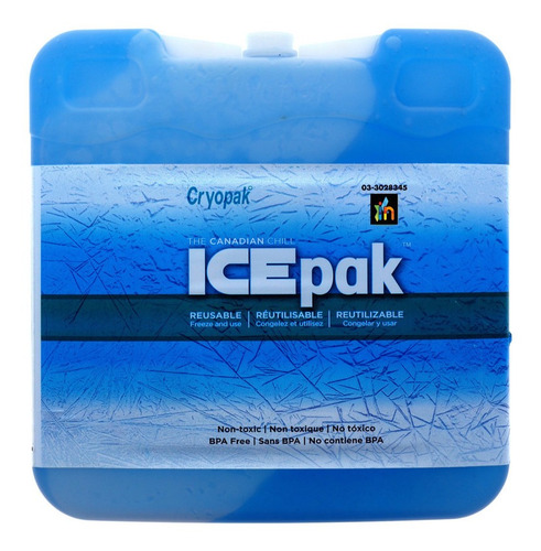 Botella Icepak Gel Frio Para Mantener A Baja Temperatura