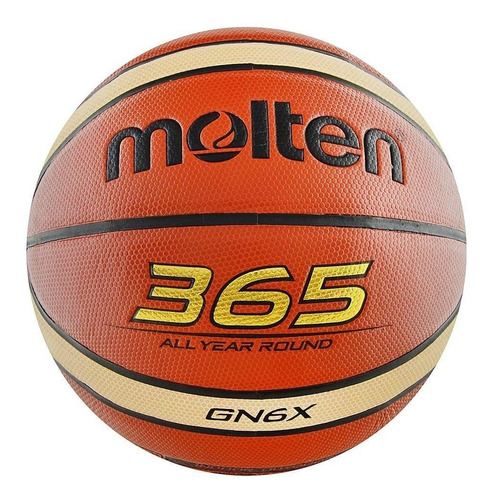 Pelota Basquet Molten Gn6x Oficial Profesional Basket Fiba