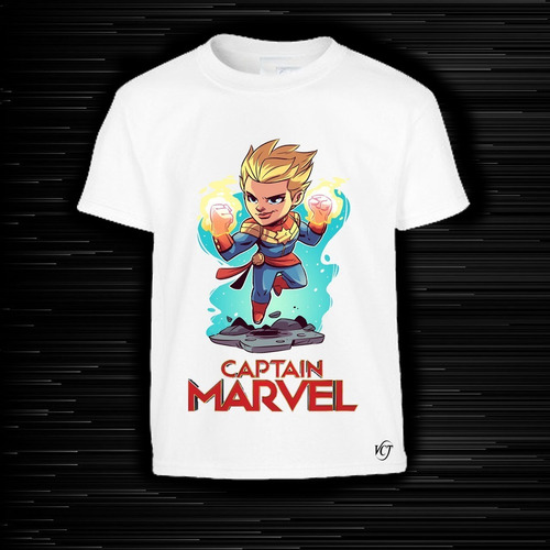 Polera Capitana Marvel End Game