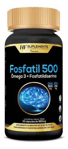 Fosfatidilserina Vital Para Função Cognitiva + Omega 3