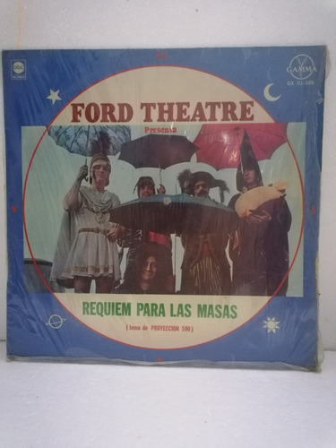 Disco Vinilo Lp 33rpm   Ford Theatre--requiem Para Las Masas