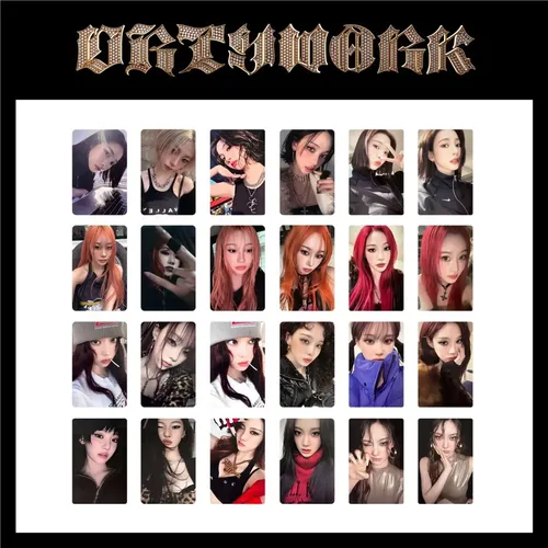Aespa Dirty Work Photocards Set X24 Karina | MercadoLivre
