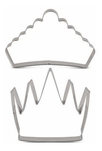 Liliao Crown Cookie Cutter Set - 2 Piece - King's And Prince