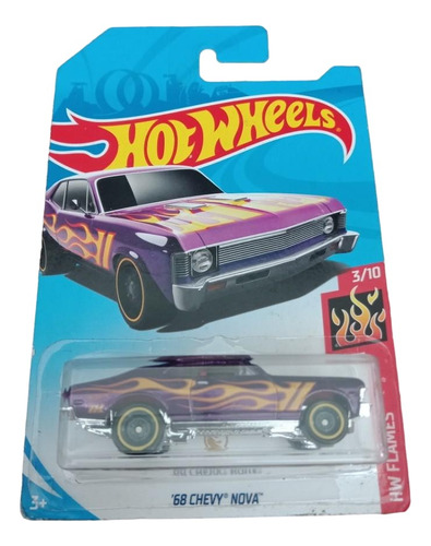 68 Chevy Nova Super Treasure Hunt Sth $th Hot Wheels Mattel