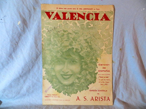 Valencia, S. A. Arista (partitura) Salto La Bola