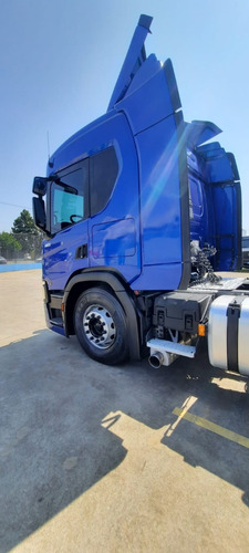 Scania P 410 6x2, Ano 2020/20 Opticruise Completa