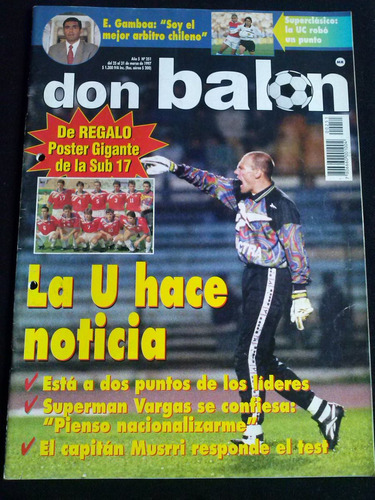 Don Balón N° 251 25 Al 31 De Marzo De 1997