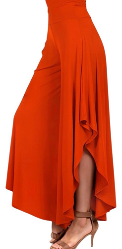 Pantalón Largo De Corte Holgado Tipo Holán Para Mujer