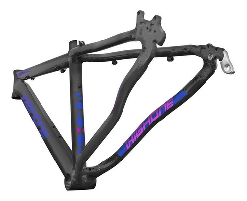 Kit Quadro High One Next Grafite/azul/rosa Tam 19