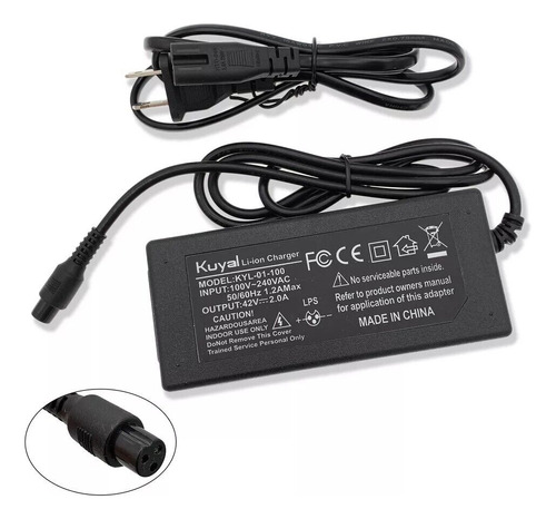 42v Scooter Universal Charger For 2 Wheels Smart Self Ba Cck