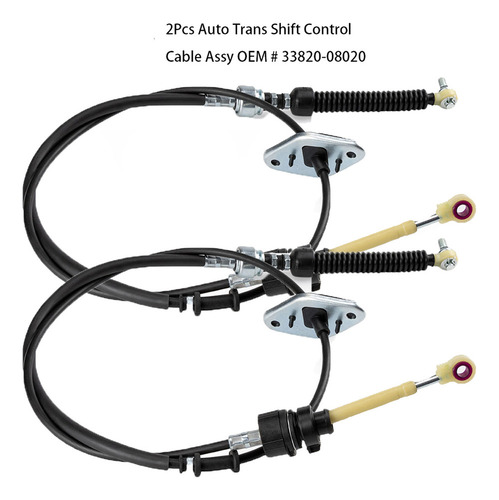 Conjunto De Cable De Control De Transmisión 33820-08020, 1 U