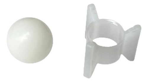 Válvula Antiretorno Cerveza Para Conector Bolita + Reja