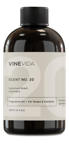 Vinevida [4 Onzas] Aceite De Fragancia De Cachemira Para Fab