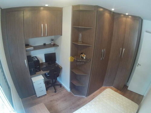 Apartamento Com 2 Dormitórios À Venda, 62 M² Por R$ 370.000 - Vila Caminho Do Mar - São Bernardo Do Campo/sp - Ap3122