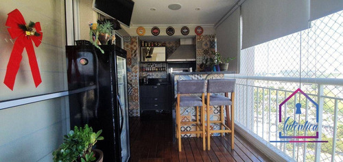 Imagem 2 de 30 de Apartamento Com 2 Suítes E 1 Dormitório À Venda, 109 M² Por R$ 816.000 - Mairarê Reserva Raposo - /sp - Ap0546