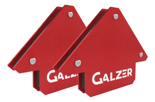 2 cuadrados magnéticos para soldadores de hasta 12 kg 32 Galzer