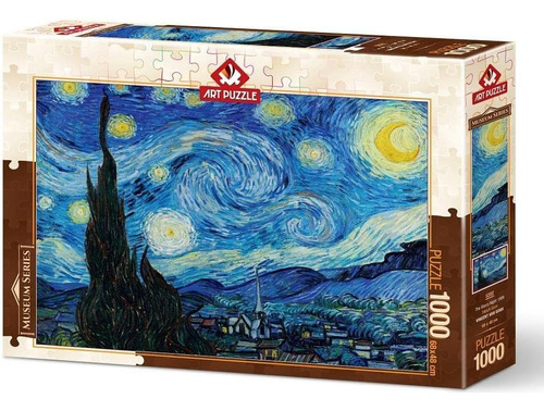 Rompecabezas Noche Estrellada Van Gogh 1000 Pz Art Puzzle