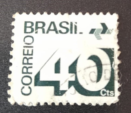 Sello Postal - Brasil - Cifras 1973