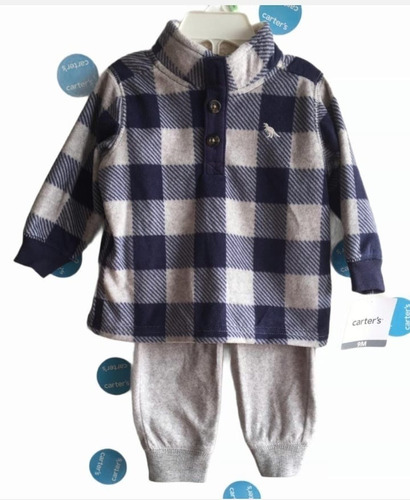 Conjunto 2 Piezas Invierno Cuadrille Carters Original