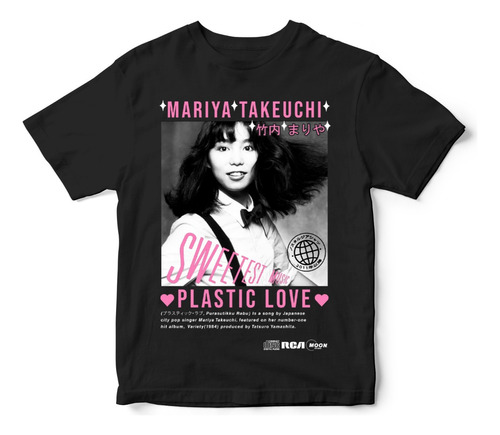 Playera Plastic Love: Mariya Takeuchi