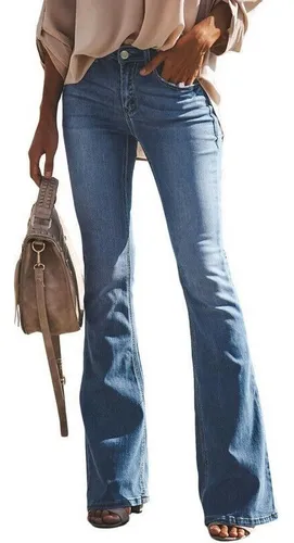 Jeans con corte de bota sale