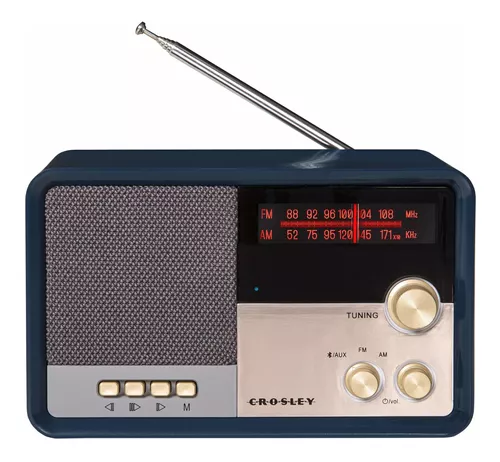  Bentmax Radio FM con altavoz Bluetooth retro con