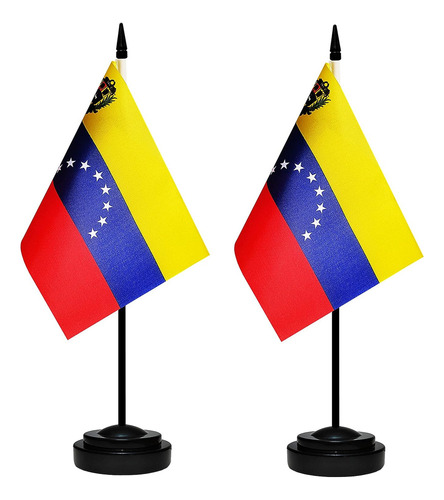 Set De Banderas P/ Escritorio Bclin De Países, Venezuela