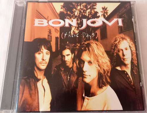 Cd Bon Jovi - These Days 1era Ed Europea Hard Rock Poison