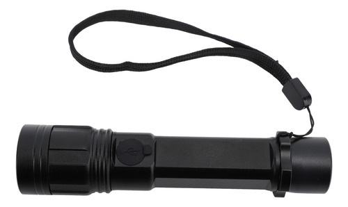 Linterna De Camping Led Con Zoom, 3 Modos, Usb O Diseño Sola