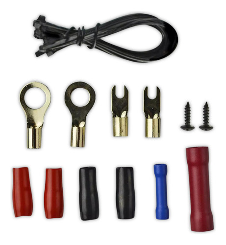 Kit De Instalación Audiopipe Pk1500cpr 100% Cobre Calibre 8