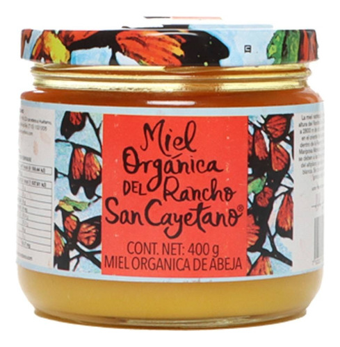 Miel Rancho San Cayetano Orgánica 400 G