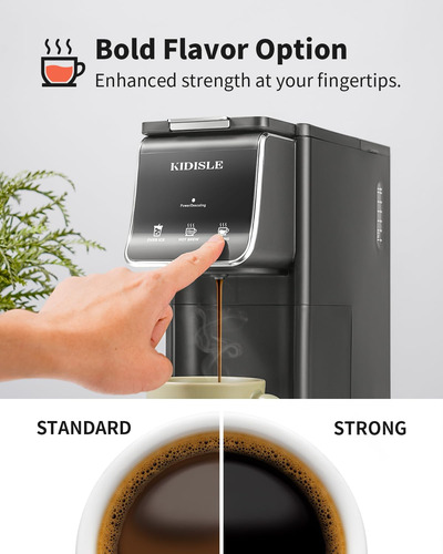 Kidisle Cafetera Caliente Y Helada Cafetera K Cup Compatible