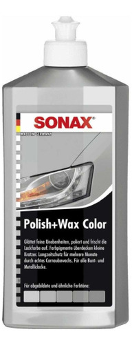 Sonax Nano Pro Cera Para Pulir, Plateado/gris