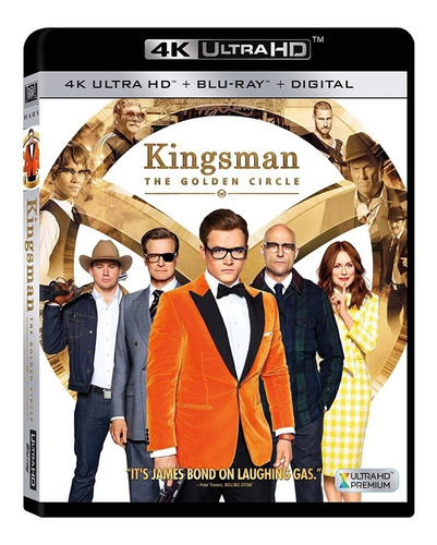 4k Ultra Hd + Blu-ray Kingsman 2 The Golden Circle