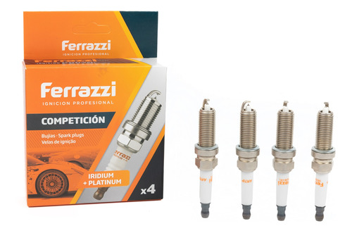 Kit De Bujias Renault Clio 1.2 16v Motor D4f Ferrazzi