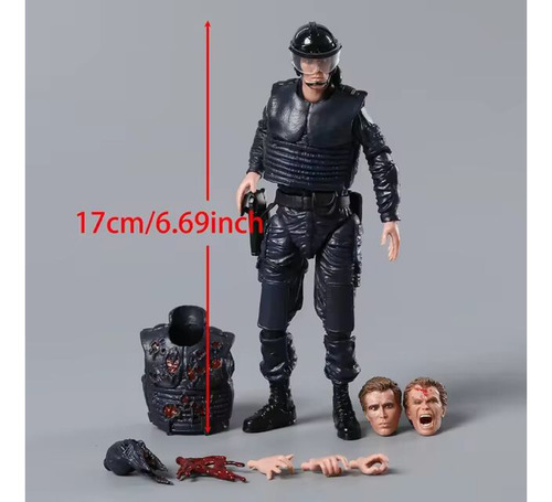 Robocop Alex J. Murphy Nuevo Con Accesorios